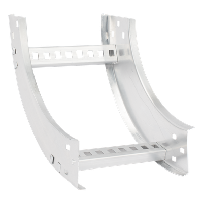 Curva Vertical Interior de Aluminio de 90° Perfil Z / Peralte 3 1/4″ / Ancho 9″ / Radio 8″ / Incluye Tornillería (CHVI90EZ314R8X9AK)