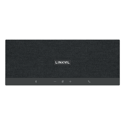 Altavoz y Micrófono portátil / Bluetooth / Conexión USB / 2 Micrófonos de 5W / Salas Medianas / Botones Touch / Linkvil