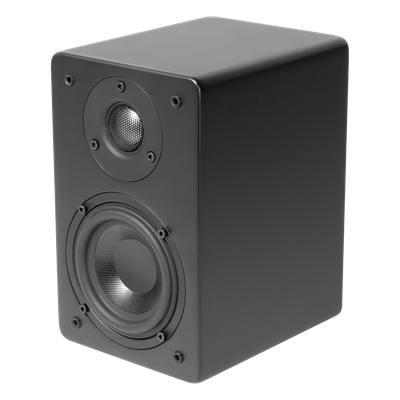 Altavoz de Estantería | Woofer de 4» | Tweeter de 1 | Acabado negro mate | 40 watts | 8ohms