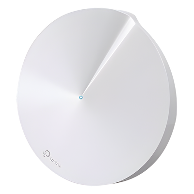 Router Inalámbrico MESH Interior para Hogar / Doble Banda Wi-Fi 5 AC1300 Mbps / 2 Puerto Gigabit WAN/LAN / 4 Antenas Internas / Administración Mediante la App Deco (iOS, Android) / Protección HomeCare / Antivirus Integrado