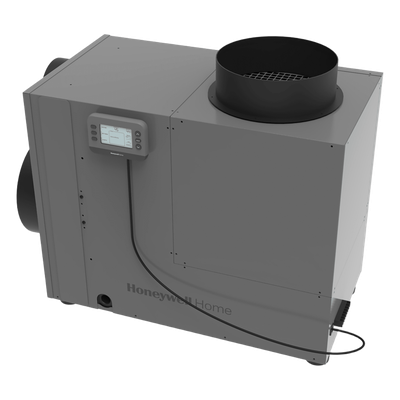 Deshumidificador de casa completa de 90 pintas por día con ventilación integrada, salida tri-direccional y sensores de fuga, filtro MERV 8 de 14×20 pulgadas