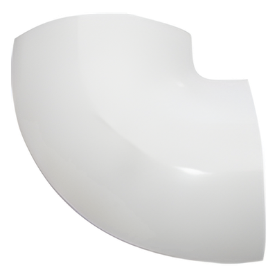 Sección en «L» color blanco de PVC auto extinguible,  para canaleta DMC4FT (9430-02001)