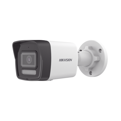 [Dual Light] Bala IP 2 Megapixel / Lente 2.8 mm / 30 mts IR + 30 mts Luz Blanca / Micrófono Integrado / Motion Detection 2.0 / Exterior IP67 / H.265 / PoE / Micro SD