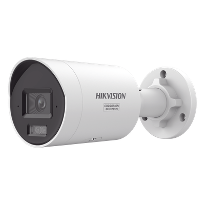 [Dual Light + ColorVu 3.0 + HikAI] Bala IP 4 Megapixel / Lente 2.8 mm / 40 mts IR + Luz Blanca / 2 Microfonos Integrados / Exterior IP67 / Estrobo Luz Blanca / WDR 130 dB / ACUSENSE 3.0 / Metal / NEMA 4X / ACUSEEK
