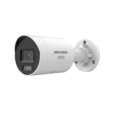 [Dual Light + ColorVu 3.0 + HikAI] Bala IP 6 Megapixel / Lente 2.8 mm / 40 mts IR + 40 Mts Luz Blanca / 2 Microfonos Integrados / Exterior IP67 / WDR 130 dB / ACUSENSE 3.0 / Metal / NEMA 4X / ACUSEEK / Anticorrosión (NEMA 4X)
