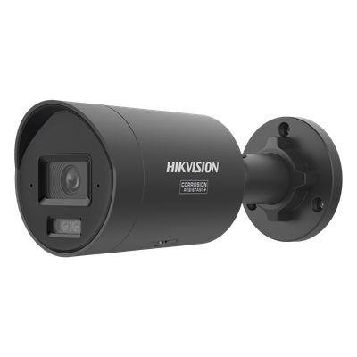 [Dual Light + ColorVu 3.0 + HikAI] Bala IP 6 Megapixel / Lente 2.8 mm / 40 mts IR + Luz Blanca / 2 Microfonos Integrados / Exterior IP67 / WDR 130 dB / ACUSENSE 3.0 / Metal / NEMA 4X / ACUSEEK