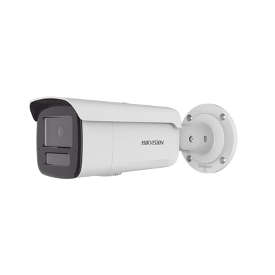 [Dual Light + 2 Micrófonos Integrados] Bala IP 4 Megapixel / Lente 2.8 mm / 80 mts IR + 80 mts Luz Blanca / ACUSENSE / Exterior IP67 / IK10 / WDR 120 dB / PoE / Micro SD  / ACUSEEK