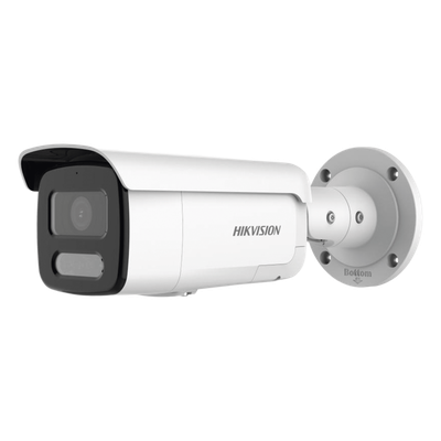 [Dual Light + ColorVu] Bala IP 8 Megapixel / Lente 4 mm / 60 mts IR + 60 mts Luz Blanca / Exterior IP67 / Luz Intermitente y Alerta de Audio / Micrófono Integrado / Videoanaliticos (Filtro de Falsas Alarmas)  / ACUSEARCH