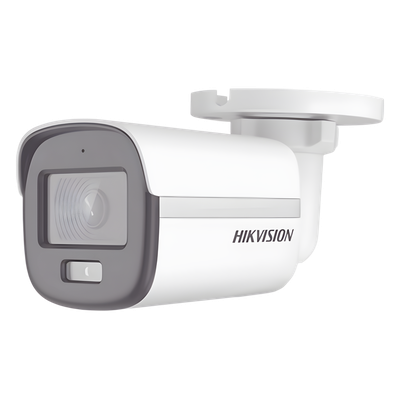 [ColorVu] Bala TURBOHD 2 Megapixel (1080p) / Imagen a Color 24/7 / Lente 2.8 mm / METAL / Luz Blanca 20 mts / Exterior IP67 / TVI-AHD-CVI-CVBS / dWDR