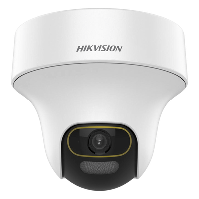 [ColorVu] Domo PT TURBOHD 2 Megapixel (1080p) / Lente 3.6 mm / Uso en Interior / Microfono Integrado / WDR 130 dB / Angulo de visión de 83° / 20 mts Luz Blanca