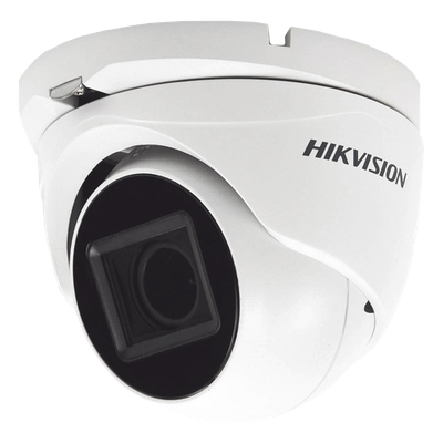 Eyeball TURBOHD 4K (8 Megapixel) / Lente Mot. 2.7 a 13.5 mm / IR EXIR 60 mts / Exterior IP67 / dWDR / TVI-AHD-CVI-CVBS / 9 a 15 Vcc