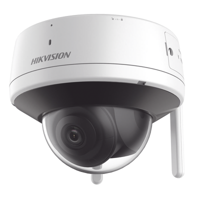 [Stand Alone] Domo IP 4 Megapixel / Lente 2.8 mm / 30 mts IR / Exterior IP66 / Wi-Fi / ACUSENSE Lite / dWDR  / H.265+ / Micrófono y Bocina Interconstruido / Micro SD / Se Conecta Directo a la App de Hik-Connect