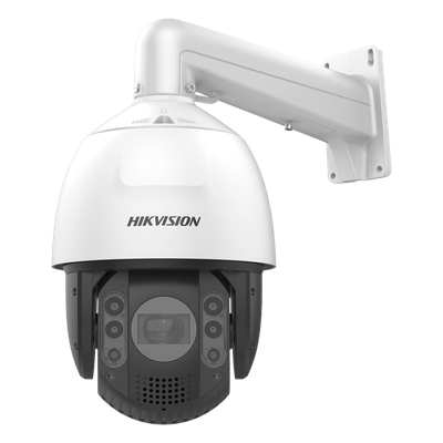 [PROTECCIÓN ACTIVA] Domo PTZ IP 8 Megapixel / 25X Zoom / 200 mts IR / ACUSENSE (Evita Falsas Alarmas) / IP66 / IK10 / Alerta Audible y Luz Estroboscópica / Autoseguimiento 2.0 / Hi-PoE / DARKFIGHTER / Rapid Focus / microSD