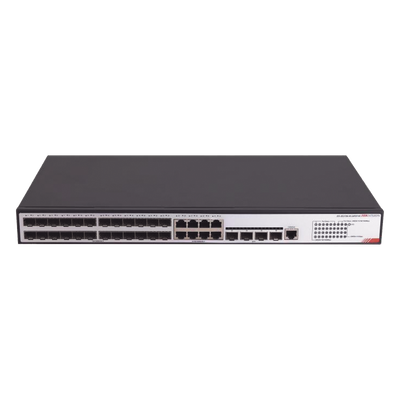 Switch Gigabit / Administrable / 24 Puertos SFP GE / 8 Puertos RJ45 GE / 4 Puertos SFP de 10G / Configuración Nube Hik-PartnerPro / Soporta IGMP