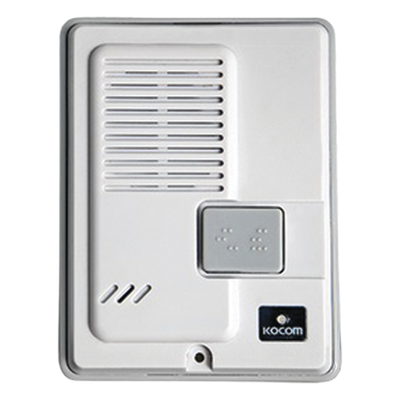 Frente de Calle de Plástico para uso con el Sistema Intercomunicador KIP611PG