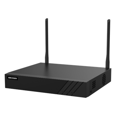 NVR 8 Megapixel (4K) / 8 canales IP / 1 Bahía de Disco Duro / 2 Antenas Wi-Fi / Salida de Vídeo 4K / ACUSENSE