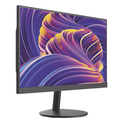 Monitor LED Full HD (1920 X 1080) de 21.5″ / Ideal para CCTV, Oficina y Hogar / Entrada HDMI-VGA-CVBS / Montaje VESA ( 75 X 75) / Uso 24/7 / Backlight E-LED / Ultra Delgado