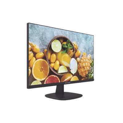 Monitor LED 4K de 27″ / Ideal para CCTV, Oficina y Hogar / Entrada HDMI-DP / Montaje VESA (100 X 100) / Uso 24/7 / Backlight E-LED / Ultra Delgado