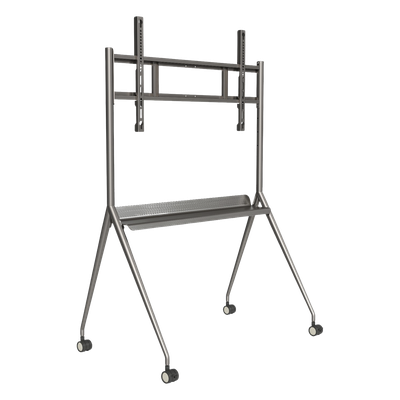 Montaje de Piso Móvil para Pantallas de 86″ y 98″ / Compatible con VESA / Incluye Soporte para Pantalla