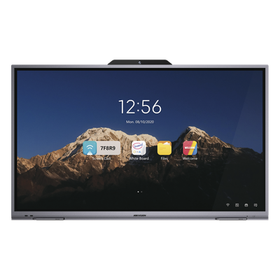 Pantalla Interactiva Touch de 65″ Android 8.0 / Cámara Web 8 MP / Resolución 4K / Bocinas Integradas / Entradas HDMI y VGA / Incluye 2 Lápices para Escribir