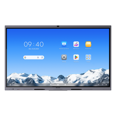 Pantalla Interactiva Touch de 75″ Android 14 / Asistentes IA / Google Suite Preinstalado con Certificación EDLA / Cámara Web 8 MP / Resolución 4K / Bocinas Integradas / Entradas HDMI y VGA / Incluye 2 Lápices para Escribir