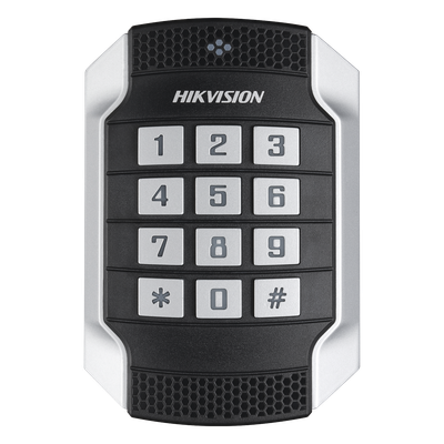 Lector de Tarjetas MIFARE y Contraseñas / Wiegand W26 – W34 y RS-485 / IP65 / IK10 / Estetico y Facil de Utilizar / Indicador LED