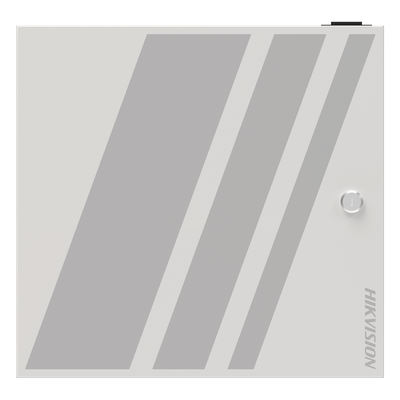 Controlador de Acceso de 4 Puertas / Administrable en la Nube con Hik-Connect Teams / Interfaz Web / Expandible con Módulo DS-K2M002X (hasta 128 Puertas) / 200,000 Tarjetas / Wiegand / 8 Lectoras de Huella y Tarjeta