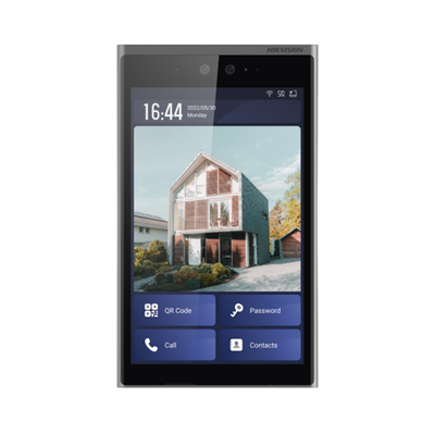 Frente de Calle IP 2 Megapixel (1080p) / Multiapartamento / Pantalla 10.1″ Touch Screen / Reconocimiento Facial / Android / IP65 / IK07 / Soporta Modulo de Botones y Huella (por Separado)
