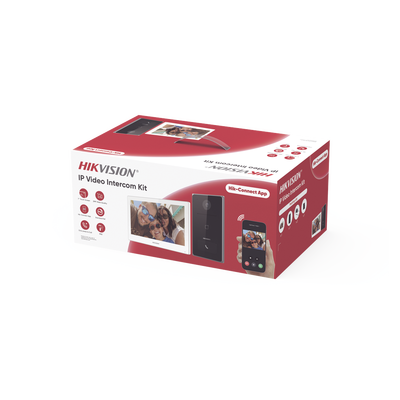 Kit de Videoportero IP / Frente de calle para exterior / 2MP / Lector de Tarjeta MiFARE / Monitor Interior / WiFi / Pantalla de 7″ Touch
