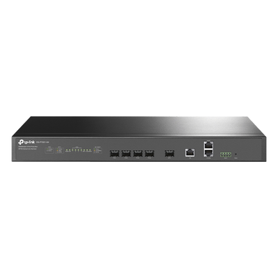 Delta Stream – OLT de 4 puertos GPON / Conexión de hasta 512 ONUs / 1 Puerto Gigabit RJ45 Uplink / 1 Puertos SFP+ Uplink / Fuentes Redundantes AC- DC (incluidas) / Administración desde la nube (DPMS)