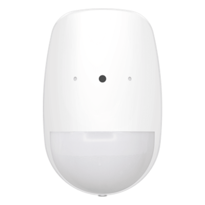 Sensor de Movimiento PIR y Ruptura de Cristal Inalámbrico / Detección PIR 12 m (39.4 ft) / Cobertura 85.9° / Ruptura de Cristal 8 m (26.2 ft) / 120° / Inmunidad a Mascotas 30 kg (66 lb) / Batería 4 Años / AX PRO Hikvision