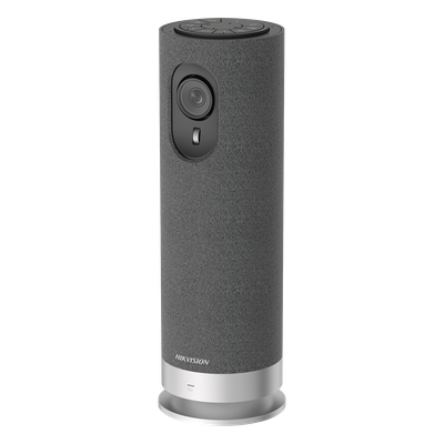 Cámara de Videoconferencia Portátil / Resolución de 2 Megapixel (Full HD) / 4 Micrófonos / Altavoz 5 W / Conexión USB / Control Remoto / Plug and Play / Movimiento PTZ