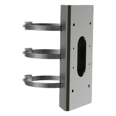 Soporte de Montaje Poste / Acero Inoxidable / Diámetro 67-127 mm/ Compatibilidad con DS-TCG406-E