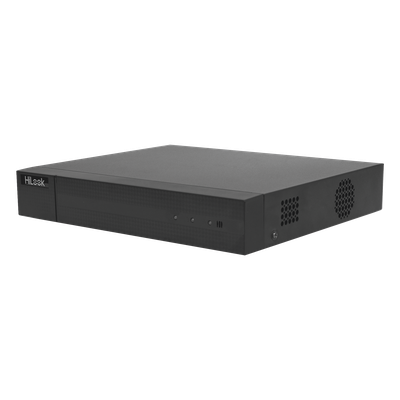 DVR 1080P Lite Pentahibrido / 4 Canales TURBOHD + 1 Canal IP / 1 Bahía de Disco Duro / H.264+ / 1 Canal de Audio / Salida de Vídeo Full HD