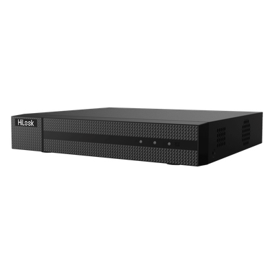 DVR 4 Canales TurboHD + 2 Canales IP / 4 Megapíxel Lite  / Audio por Coaxitron / ACUSENSE Lite / 1 Bahía de Disco Duro / H.265+ / Salida en Full HD