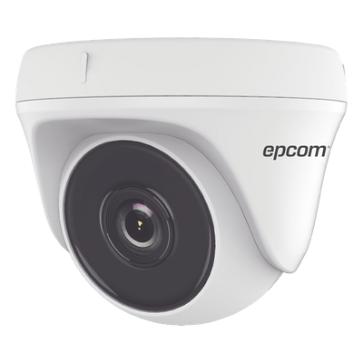 Eyeball TURBOHD 2 Megapixel (1080p) / Gran Angular 103° / Lente 2.8 mm / EXIR Inteligente 20 mts / Interior / TVI-AHD-CVI-CVBS / dWDR