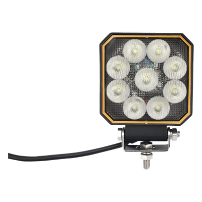 Luz de trabajo bluetooth, 9 LED, 1500 Lumenes, 12-24 Vcd