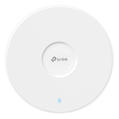 Punto de Acceso Omada / Wi-Fi 7 BE9300 MU-MIMO 2×2 / 1 Puerto 2.5 Gbps / Mesh Omada / Operaciones Multiencale (MLO) / Configuración por Controlador o Stand-Alone / Para Montaje en Techo/pared / Alimentación PoE+