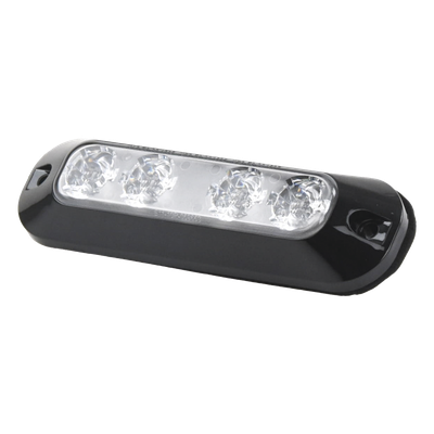 Luz perimetral, 4 LEDs Ultra Brillantes, color Rojo / Azul