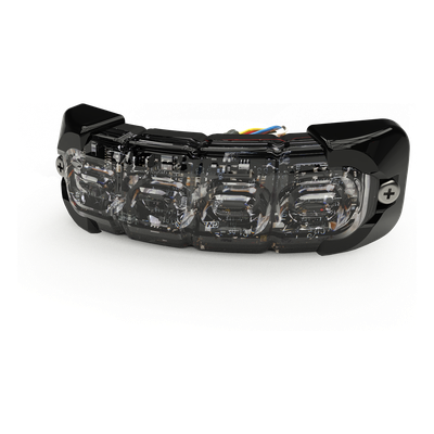 Luz perimetral , 8 LED Ultra Brillantes, Dual Color Azul / Claro