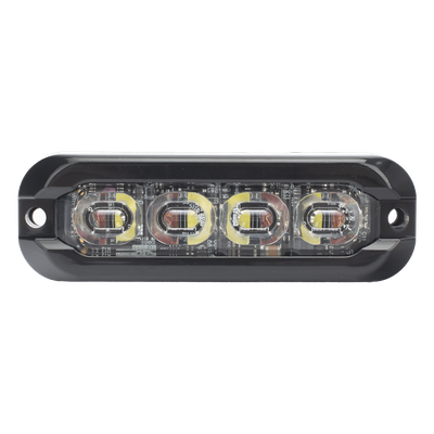 Luz perimetral , 8 LED Ultra Brillantes, Dual Color Rojo / Claro