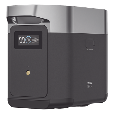 Batería de Litio LFP Inteligente de 1024Wh para Aumentar Tiempo de Respaldo Compatible con EFD330 (DELTA 2)