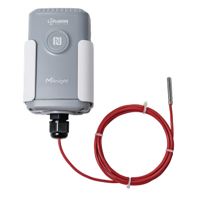 Sensor Industrial de Temperatura con Sonda PT100 y LoRaWAN (Hasta 200°C)