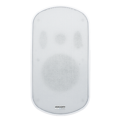 Altavoz de 2 vías | Montaje de Pared | 5.25″ | 3 – 50W | 70/100V | 8 Ohms | Blanco | Carcasa Poliestireno