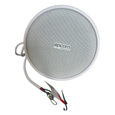 Altavoz Colgante 5″ | 10-20W | 70/100V | Respuesta 130-18KHz | Blanco | Sensibilidad 90dB