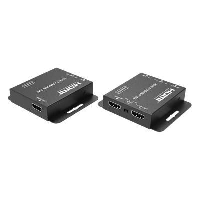Kit Extensor HDMI | 4K2K@40m | 1080p@70m | Cat5e/Cat6 | Soporte PoC | HDMI Loop | Transmisión IR