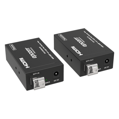 Extensor HDMI sobre Fibra Óptica | Resolución 4K2K@60Hz | Monomodo | 4:4:4 | Ancho de Banda 18 Gbps | Distancia hasta 10 km | HDCP 2.2 | HDR10+ Dolby Vision | Audio 7.1CH