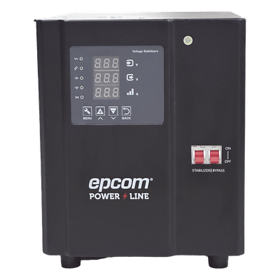 Regulador de Voltaje Industrial Monofásico Ferroresonante 3 kVA/3 kW 120 V / Entrada 96-144 Vca / Salida 117.6- 122.4 Vca