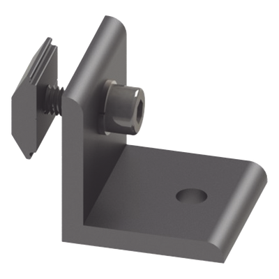 Grupo Conector L de Aluminio Anodizado 6005-T5