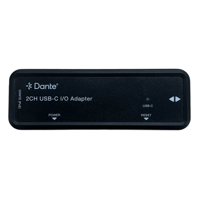 Extensor de Audio Dante® 2CH USB-C I/O Adapter | HDMI 1.4 | 4K@30Hz | Audio 7.1CH HD | USB-C | PoE | Dante® Controller | Latencia Configurable 1-5ms | ESD Protección IEC 61000-4-2